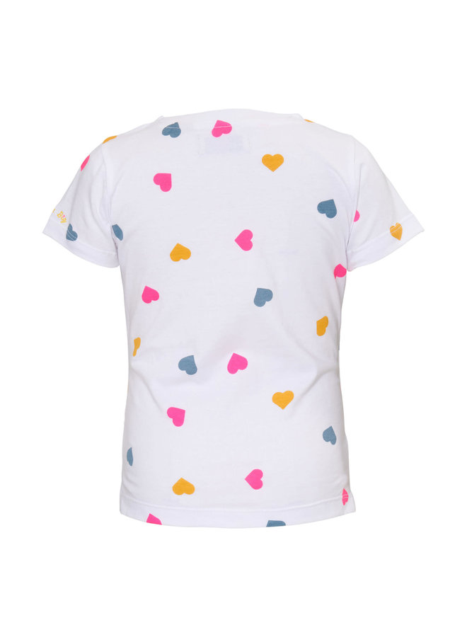 Ziva Tee s/slv - Bright White