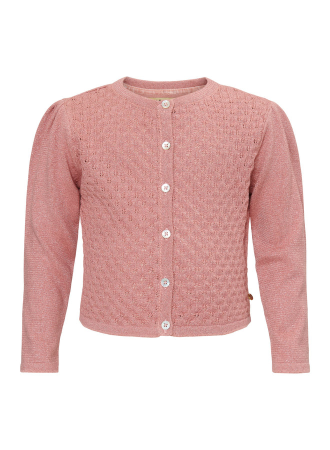 Whisper Cardigan- Dawn Pink