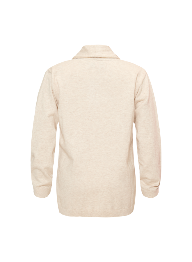 Ulrike cardigan - beige melange