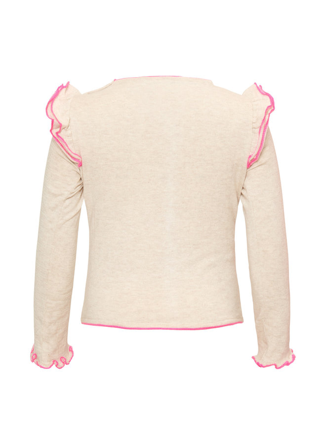 Ulvi sweater - beige melange