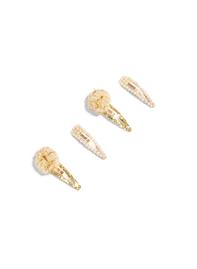 Ravenna Hairclips - Gold