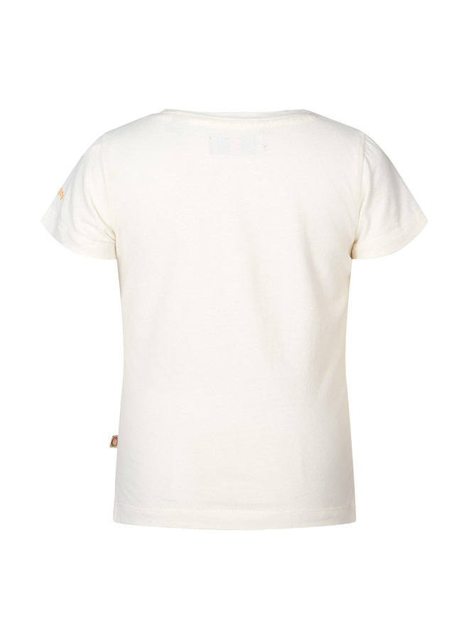 April Tee s/slv – Feather White