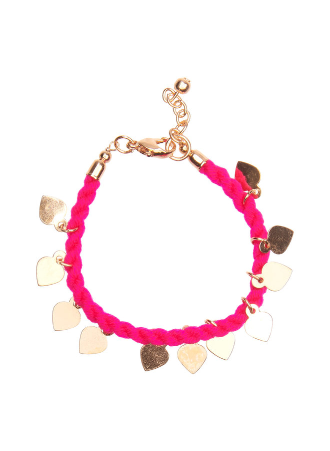 Nigella Armbandje – Neon Pink