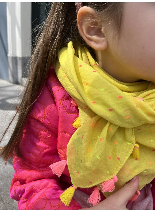 Adora Scarf – Citron Yellow