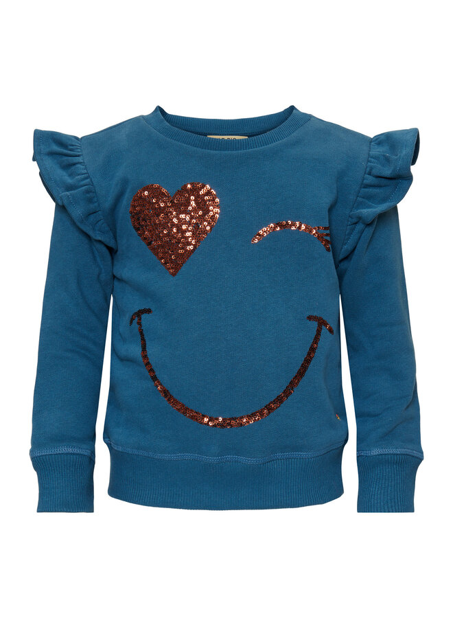 Wanda Sweatshirt - Prussian Blue