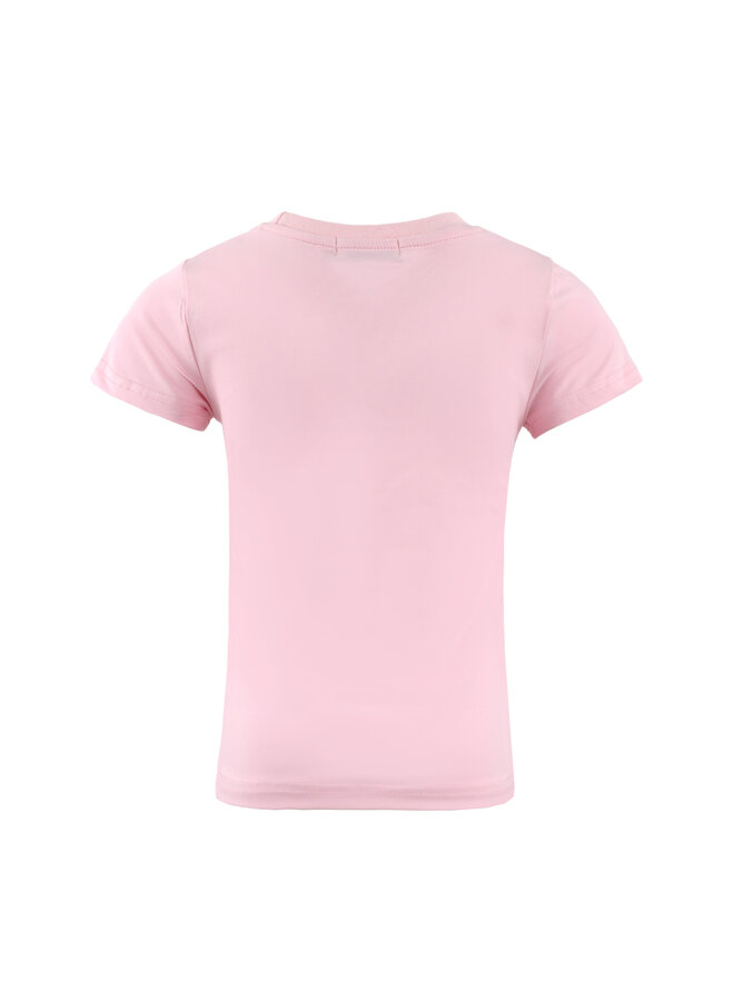 Amsterdam Tee s/slv  - Powder Pink