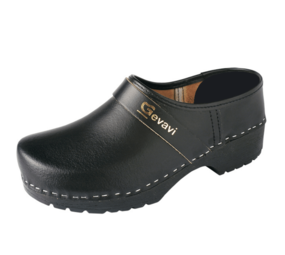 Gevavi Gevavi - 1550/00 Gesloten Schoenklomp PU - Zwart Gevavi Gevavi - 1550/00 Gesloten Schoenklomp PU - Zwart