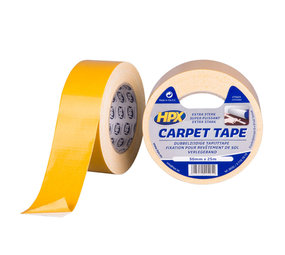 HPX HPX Dubbelzijdige Carpet Tape 50mm HPX HPX Dubbelzijdige Carpet Tape 50mm