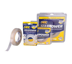 HPX HPX Maxpower Dubbelzijdige Bevestigingstape 19mm x 2m HPX HPX Maxpower Dubbelzijdige Bevestigingstape 19mm x 2m