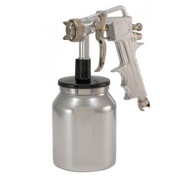 K&W-Tools Hobby Verfspuit met Onderbeker B8040 K&W-Tools Hobby Verfspuit met Onderbeker B8040