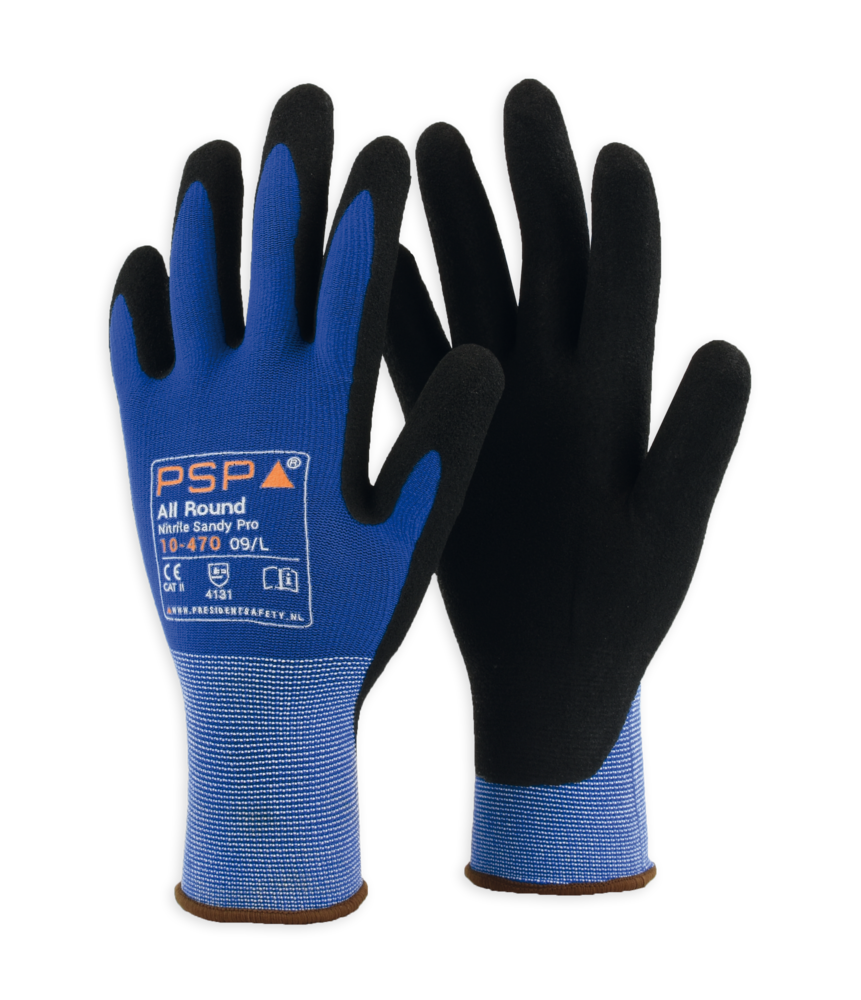 PSP PSP 10-470 Nitrile Sandy Pro Werkhandschoen PSP PSP 10-470 Nitrile Sandy Pro Werkhandschoen