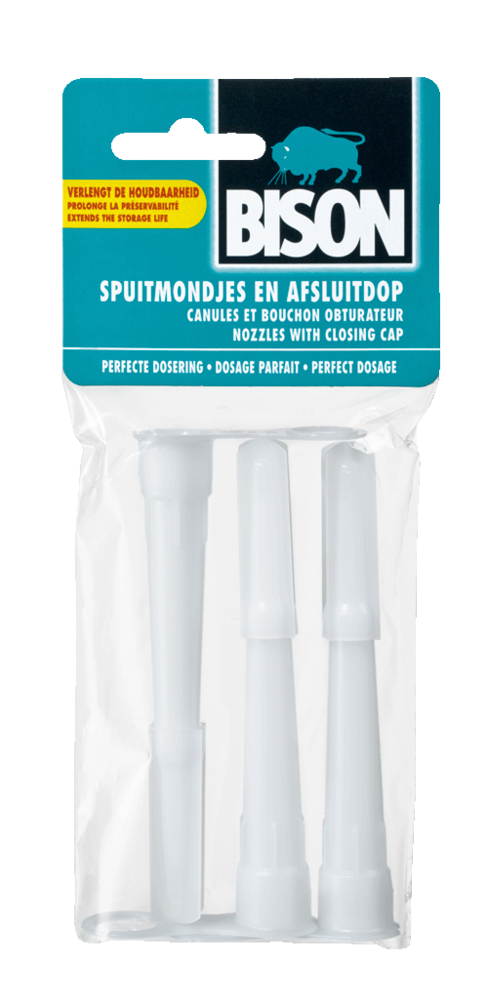 Bison Bison Spuitmondjes 3 stuks Bison Bison Spuitmondjes 3 stuks