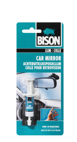 Bison Bison Lijm Car Mirror 2ml Bison Bison Lijm Car Mirror 2ml