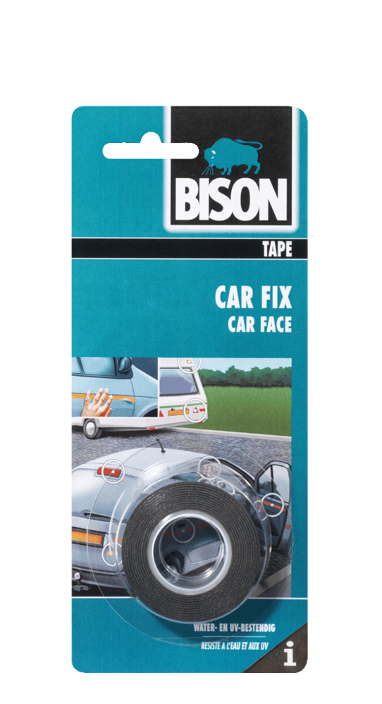 Bison Bison Car Fix Rol 1,5m x 19mm Bison Bison Car Fix Rol 1,5m x 19mm