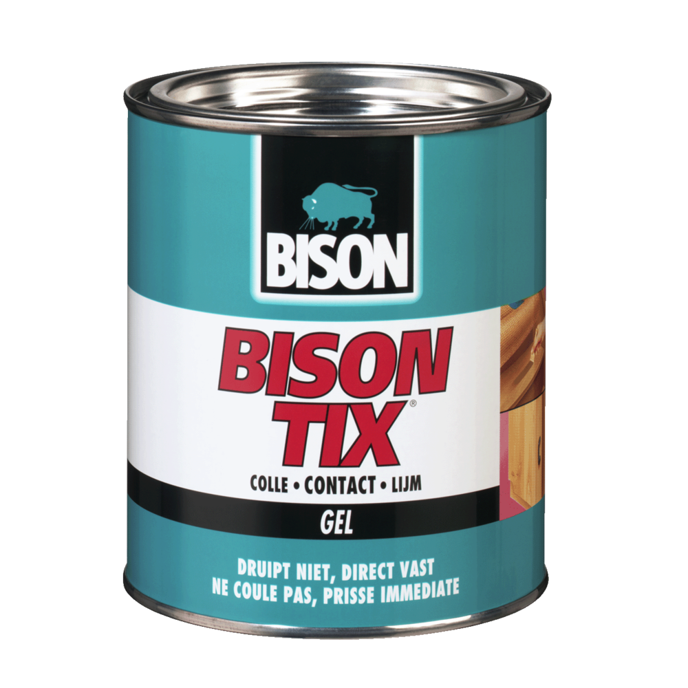 Bison Bison Tix Contactlijm Blik 250ML Bison Bison Tix Contactlijm Blik 250ML