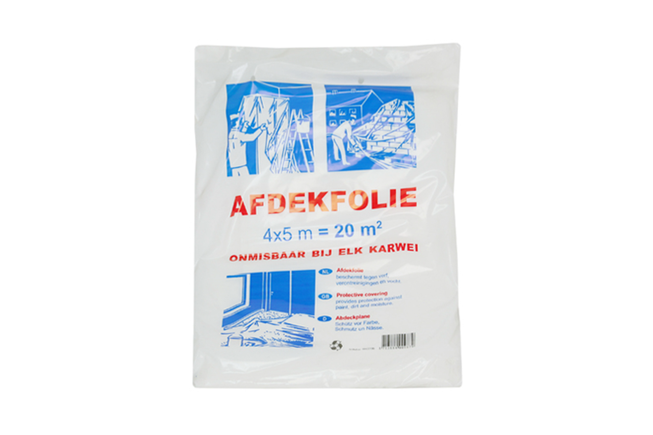 Veba Veba Afdekfolie 4x5m Veba Veba Afdekfolie 4x5m