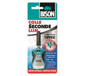 Bison Bison Seconde Lijm Tipper 3gr Bison Bison Seconde Lijm Tipper 3gr