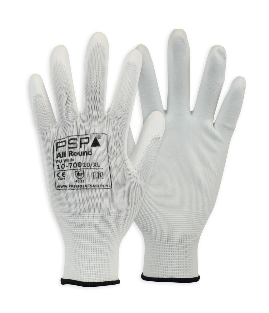 PSP PSP - 10-700 PU White - Werkhandschoen PSP PSP - 10-700 PU White - Werkhandschoen