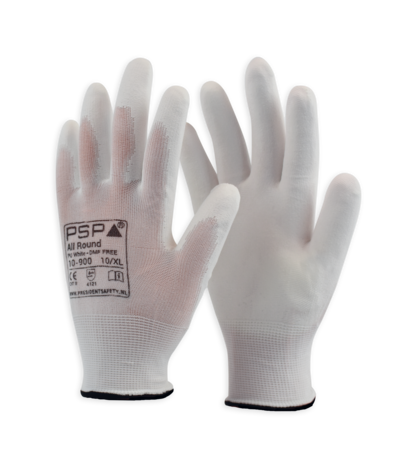 PSP PSP 10-900 PU White DMF Vrij Werkhandschoen PSP PSP 10-900 PU White DMF Vrij Werkhandschoen