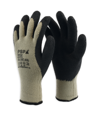 PSP PSP 18-100 Winter Latex Grip Werkhandschoen PSP PSP 18-100 Winter Latex Grip Werkhandschoen