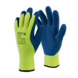 PSP PSP 18-110 Winter Latex Grip Hi-Vis Werkhandschoen PSP PSP 18-110 Winter Latex Grip Hi-Vis Werkhandschoen