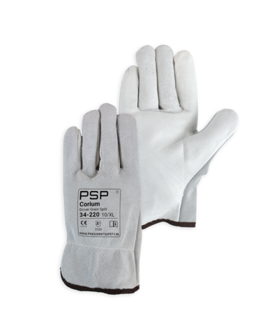 PSP PSP 34-220 Corium Driver Nerf/Split Werkhandschoen PSP PSP 34-220 Corium Driver Nerf/Split Werkhandschoen