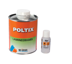 De IJssel Coatings De IJssel Coatings - Poltix Lamineerhars Set - 750ml De IJssel Coatings De IJssel Coatings - Poltix Lamineerhars Set - 750ml