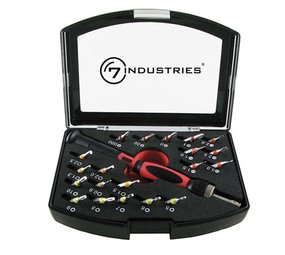 7industries 7Industries Precisie schroevendraaier bitset 21-delig met ratel houder 7industries 7Industries Precisie schroevendraaier bitset 21-delig met ratel houder