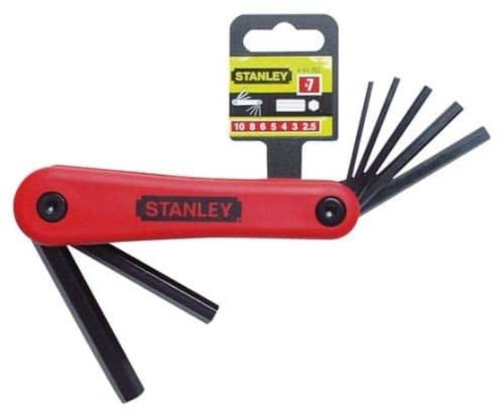 Stanley Stanley Stiftsleutelset 7-delig 1,5-6mm Stanley Stanley Stiftsleutelset 7-delig 1,5-6mm
