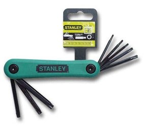 Stanley Stanley Stiftsleutelset 8-delig T9-T40 Stanley Stanley Stiftsleutelset 8-delig T9-T40