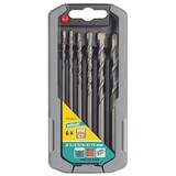 Wolfcraft Wolfcraft Betonborenset 3-10mm 6-delig Speciaal Wolfcraft Wolfcraft Betonborenset 3-10mm 6-delig Speciaal