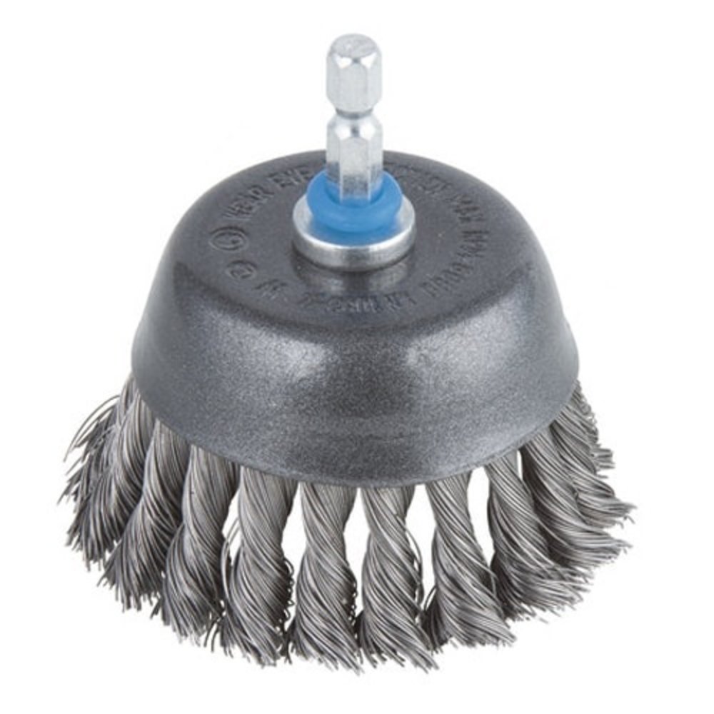 Wolfcraft Wolfcraft Komborstel staal 75mm gevlochten Wolfcraft Wolfcraft Komborstel staal 75mm gevlochten