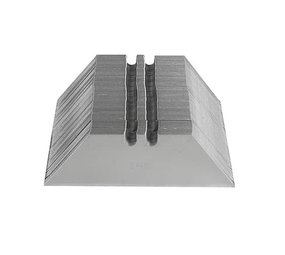 7industries 7Industries Mesjes trapezium in dispenser 100 stuks