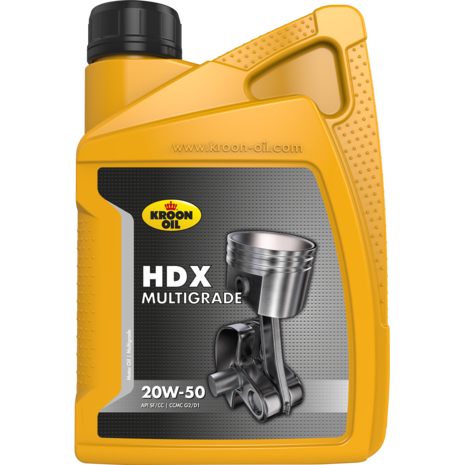 Kroon Oil Kroon-Oil - HDX Multigrade - 20W-50 Kroon Oil Kroon-Oil - HDX Multigrade - 20W-50