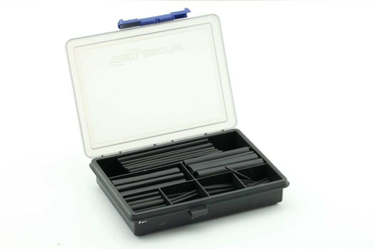 Ripca Ripca Assortiment Krimpkous 1.6 - 25.4 mm zwart Ripca Ripca Assortiment Krimpkous 1.6 - 25.4 mm zwart
