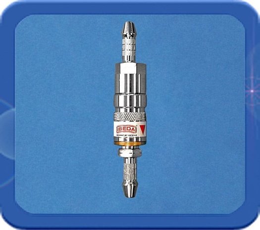 IBEDA Snelkoppeling gas 8mm tussen de slang - Ibeda IBEDA Snelkoppeling gas 8mm tussen de slang - Ibeda