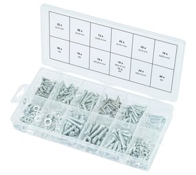 KS-Tools KS-Tools Assortiment plaat, hout, machineschroeven 347dlg