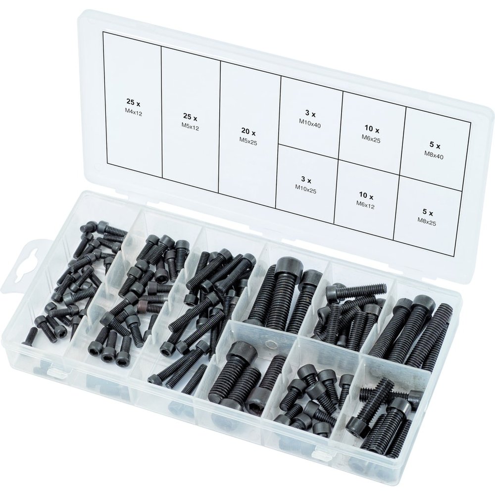 KS-Tools KS-Tools Assortiment binnenzeskant bouten metrisch 106-dlg KS-Tools KS-Tools Assortiment binnenzeskant bouten metrisch 106-dlg