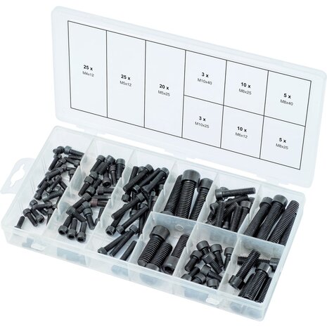 KS-Tools KS-Tools Assortiment binnenzeskant bouten metrisch 106-dlg KS-Tools KS-Tools Assortiment binnenzeskant bouten metrisch 106-dlg