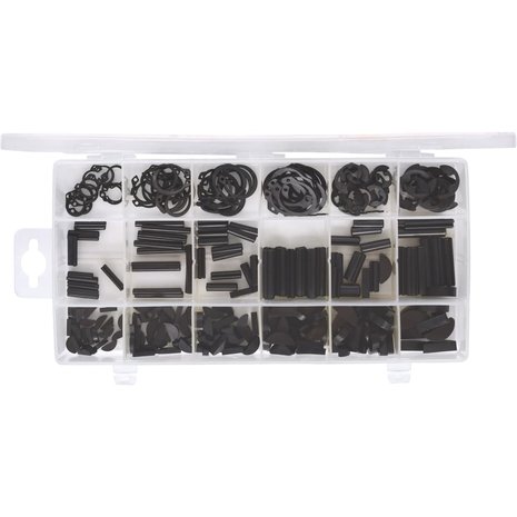 KS-Tools KS-Tools Assortiment spanstiften / seegerringen / borgveren / E-borgringen - 295-dlg KS-Tools KS-Tools Assortiment spanstiften / seegerringen / borgveren / E-borgringen - 295-dlg