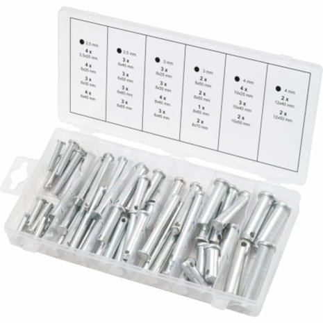 KS-Tools KS-Tools Assortiment Borgstiften 60-dlg KS-Tools KS-Tools Assortiment Borgstiften 60-dlg