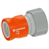 Gardena Gardena Prof-System overgangsstuk met waterstop 19 mm (3/4")