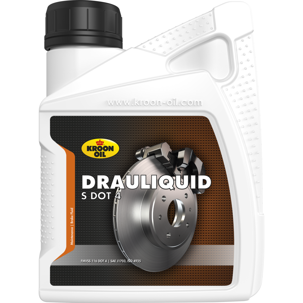 Kroon Oil Kroon-Oil - Drauliquid - S Dot 4 - Flacon 1 Liter Kroon Oil Kroon-Oil - Drauliquid - S Dot 4 - Flacon 1 Liter