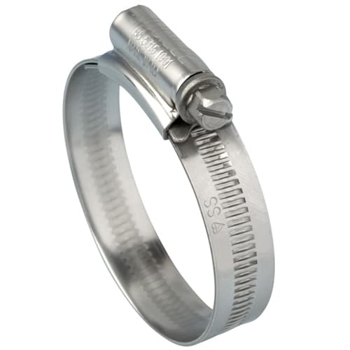 Jubilee 000SS RVS Slangklem 9,5-12 Mm - Set Van 10 Stuks