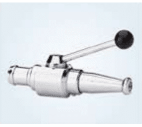 Baggerman Messing Verchroomde kogel straalpijp met slangpilaar Baggerman Messing Verchroomde kogel straalpijp met slangpilaar