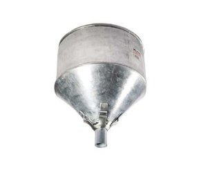Hoenderop Trechter Staal 250 mm + Zeef Hoenderop Trechter Staal 250 mm + Zeef