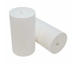 Euro products Mini poetspapier cellulose 1 laags - zonder koker - Per rol Euro products Mini poetspapier cellulose 1 laags - zonder koker - Per rol