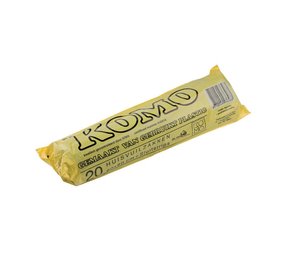 Exclusiva Komo afvalzakken 60x80cm + Sluitstrip - per rol Exclusiva Komo afvalzakken 60x80cm + Sluitstrip - per rol