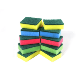 Schuurspons per 10 verpakt Schuurspons per 10 verpakt