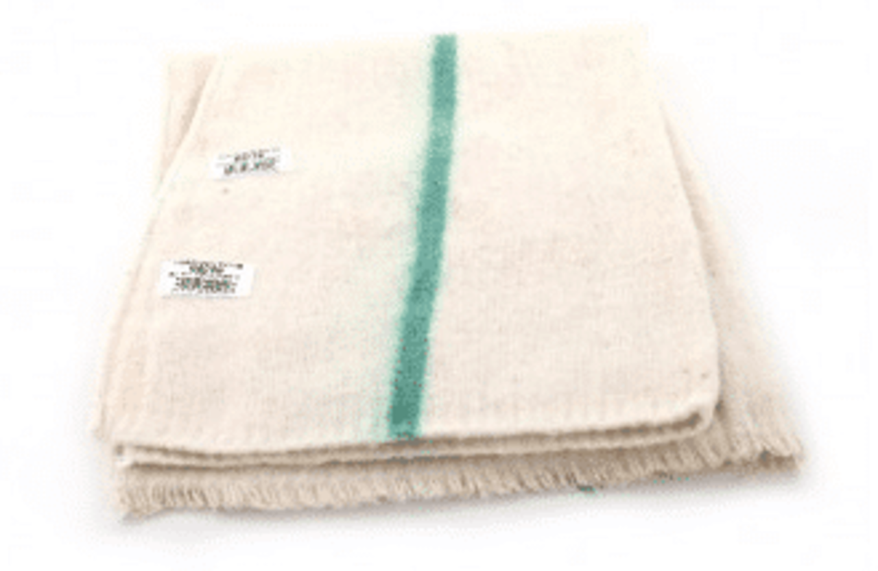 Sorbo Sorbo Geweven dweil groenstreep 70x80cm Sorbo Sorbo Geweven dweil groenstreep 70x80cm